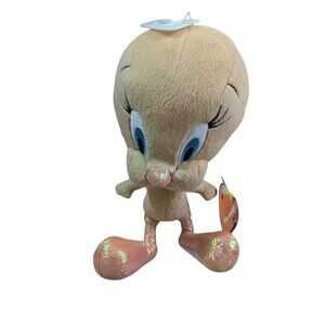 Looney Tunes Tweety Bird Plush Stuffed Toy With Tags 9"‎ Warner Bros Collectible